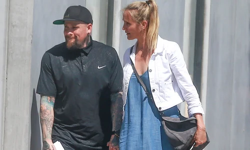 Exclusive    Cameron Diaz & Benji Madden Shop For Furniture In Hollywood jpeg