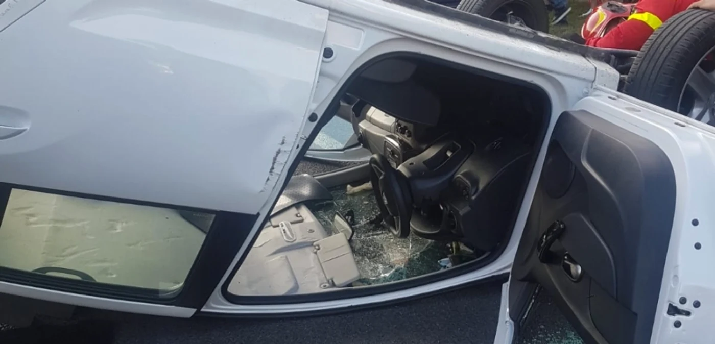 Accidentul a avut loc pe bulevardul Nicolae Iorga