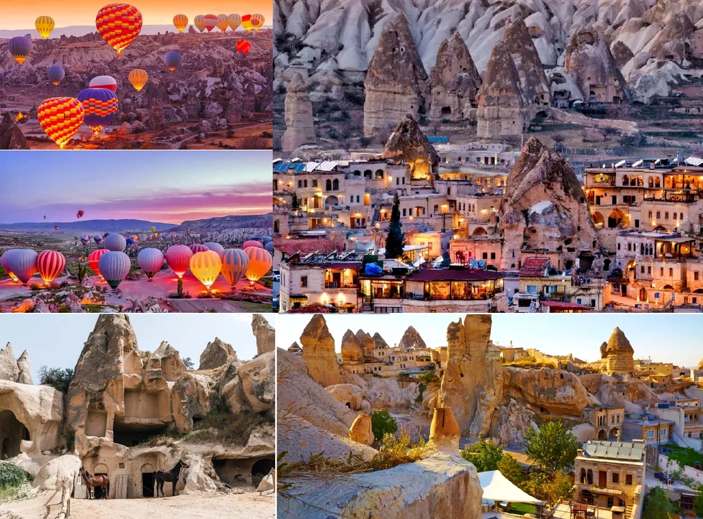 Imagini din Cappadocia