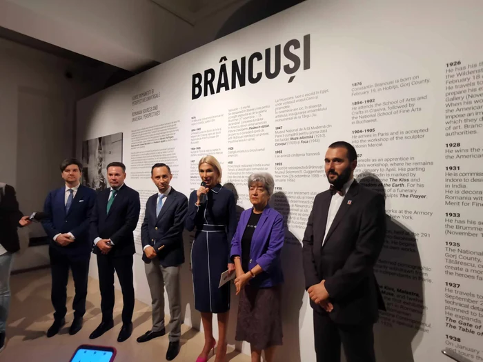 Doina Lemny la deschiderea expoziției de la Timișoara FOTO Ștefan Both