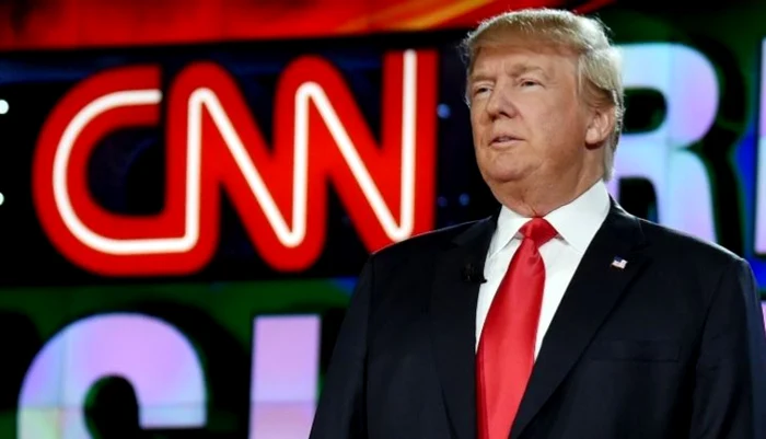 Donald Trump vs CNN FOTO Captura CNN