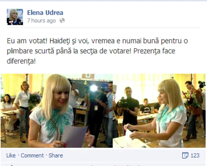 facebook vot