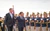 Emmanuel Macron la baza militara Mihail Kogalniceanu Klaus Iohannis cort popota soldati (13) jpg