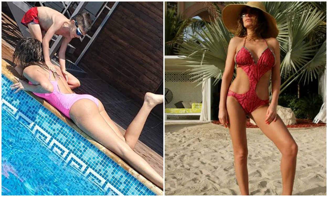 Anna Lesko, la 40 mai sexy decât la 20  Arată incredibil în costum de baie jpeg