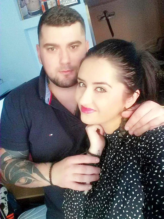 Iulian Ghişe alături de iubita lui Raluca