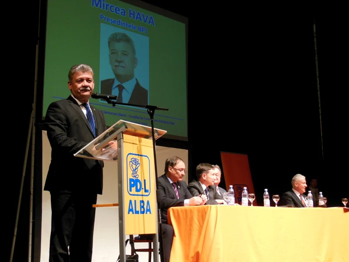 Mircea Hava este preşedintele PDL Alba