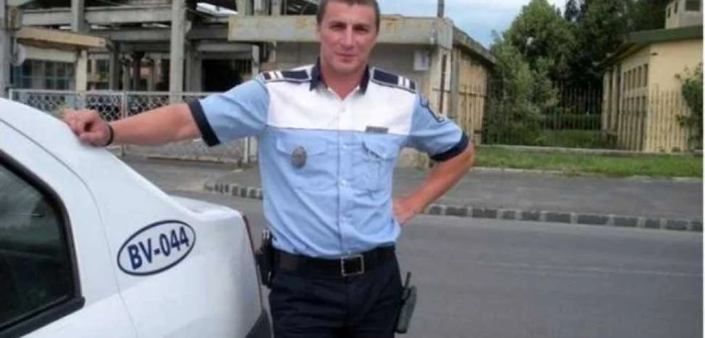 Marian Godină, poliţistul braşovean umilot de şef pentru că şi-a făcut datoria. FOTO: Arhivă personală