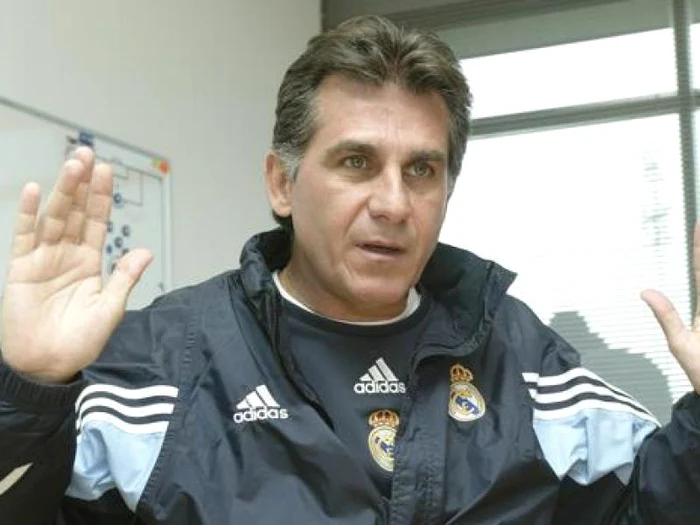 Carlos Queiroz, pe când era la Real Madrid. FOTO: Twitter