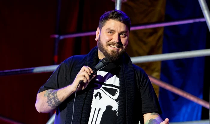  Actorul de stand-up comedy Cosmin Nedelcu, zis și „Micutzu” FOTO: Arhivă