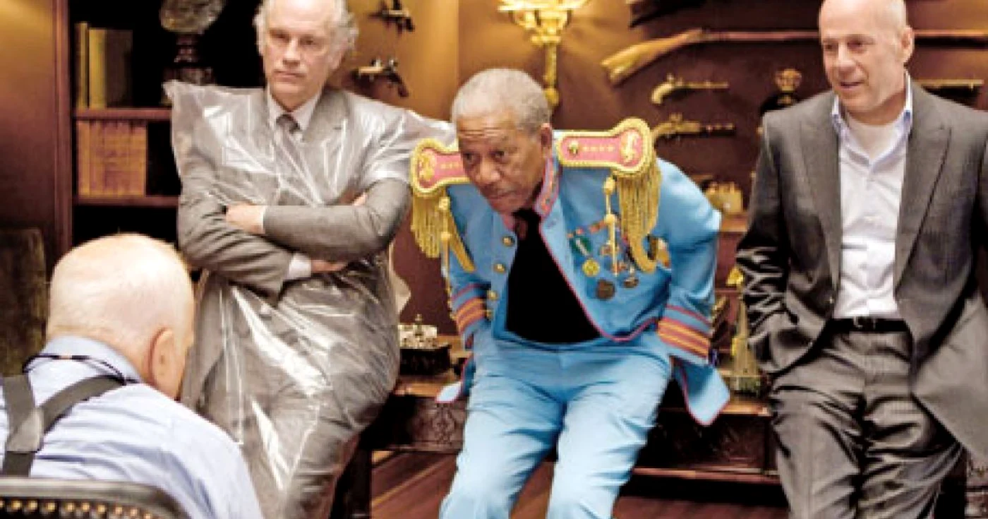 John Malkovich, Morgan Freeman şi Bruce Willis