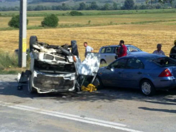 Accident la Călimăneşti