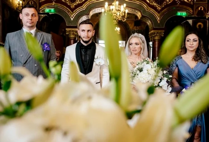 Ceremonia a fost una restrânsă, doar familia și prietenii apropiați au participat la nuntă Sursă foto: Arhivă personală