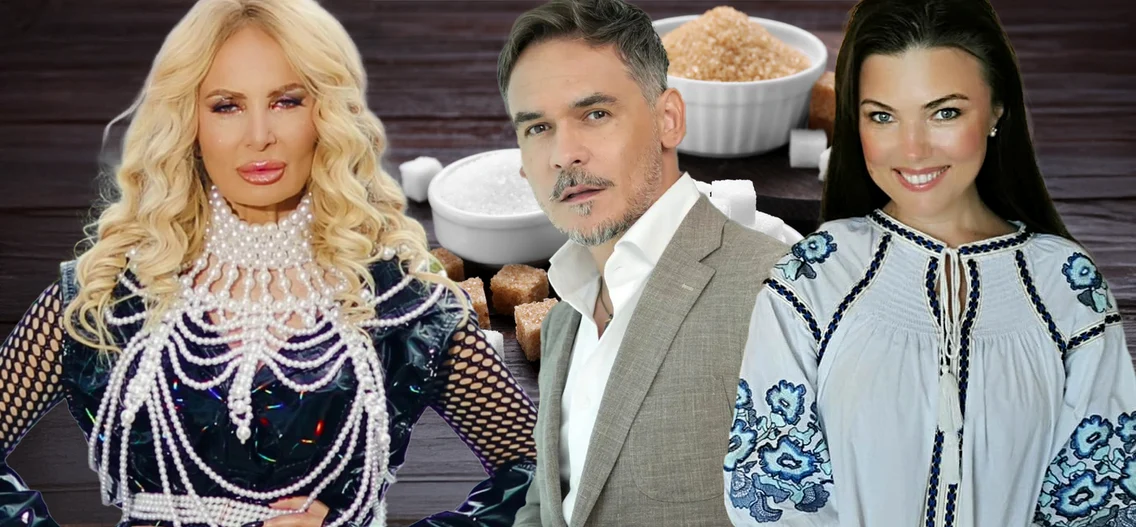 Daniela Gyorfi, Răzvan Simion și Paula Seling evită zahărul 