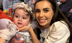 Georgiana Lobonț are o finuță de un an de zile, pe nume Ștefania, care este o frumusețe de fetiță