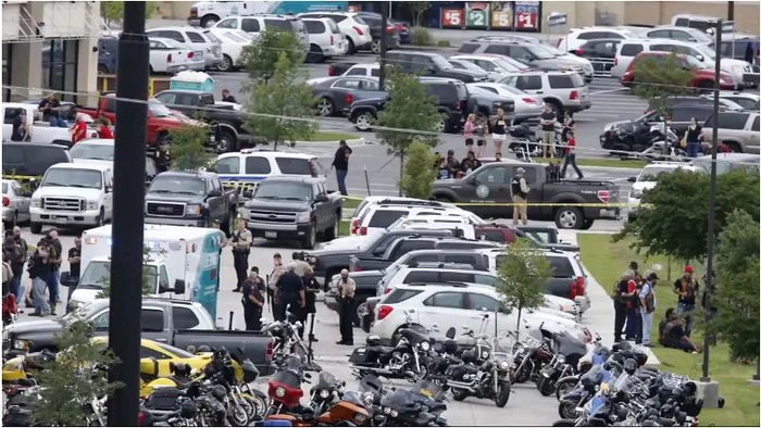 
    Polițiștii au declarat că în conflict au fost implicate cel puțin trei grupări diferite de motocicliștiFoto: Captură video  