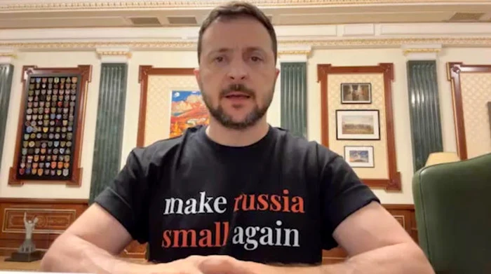 Zelenski a apărut într-un tricou neobișnuit pentru el FOTO via Business Insider