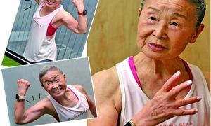 Mika Takishima instructoarea de fitness de 94 de ani din Japonia care a dezvoltat Metoda Takimika pentru slăbit Foto japan forword com 