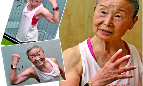 Mika Takishima instructoarea de fitness de 94 de ani din Japonia care a dezvoltat Metoda Takimika pentru slăbit Foto japan forword com 