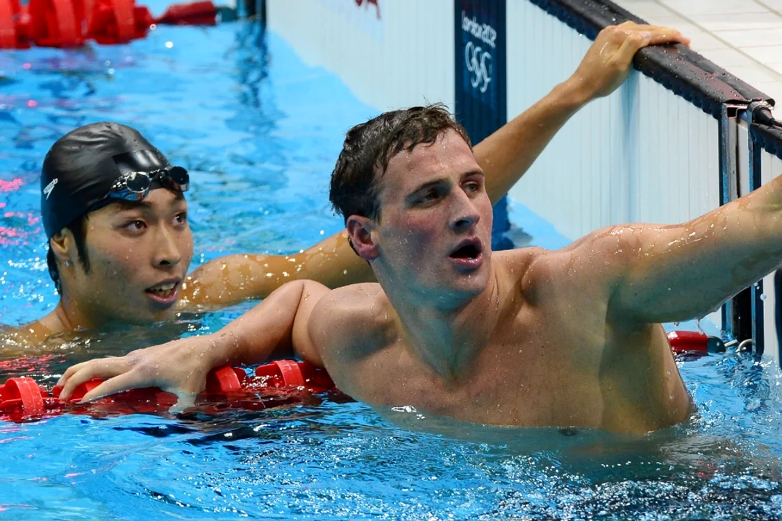 Ryan Lochte, pe când impresiona în bazinul de înot