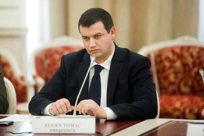 Eugen Tomac este preşedintele Partidului Mişcarea Populară FOTO Mediafax