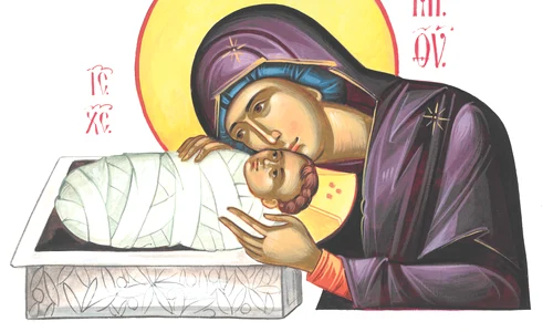 Fecioara Maria cu Pruncul Iisus SURSA FOTO Arhiepiscopia Dunării de Jos jpg