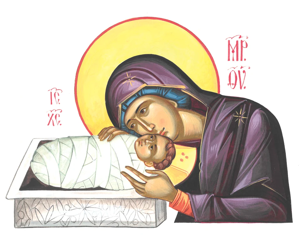 Fecioara Maria cu Pruncul Iisus SURSA FOTO Arhiepiscopia Dunării de Jos