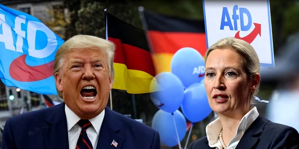 Trump si Alice Weidel AI jpg