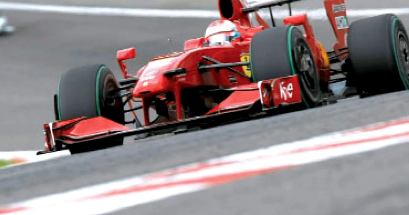 Kimi Raikkonen, ce forţă!