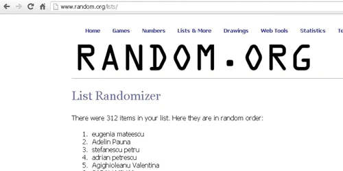 Lista câştigătorilor concursului Formular Feedback Adevărul.ro