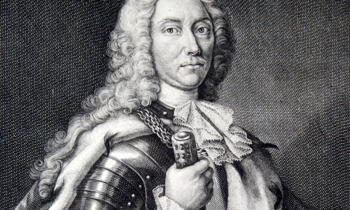 Dimitrie Cantemir   Portrait from Descriptio Moldaviae, 1716 (crop) jpg