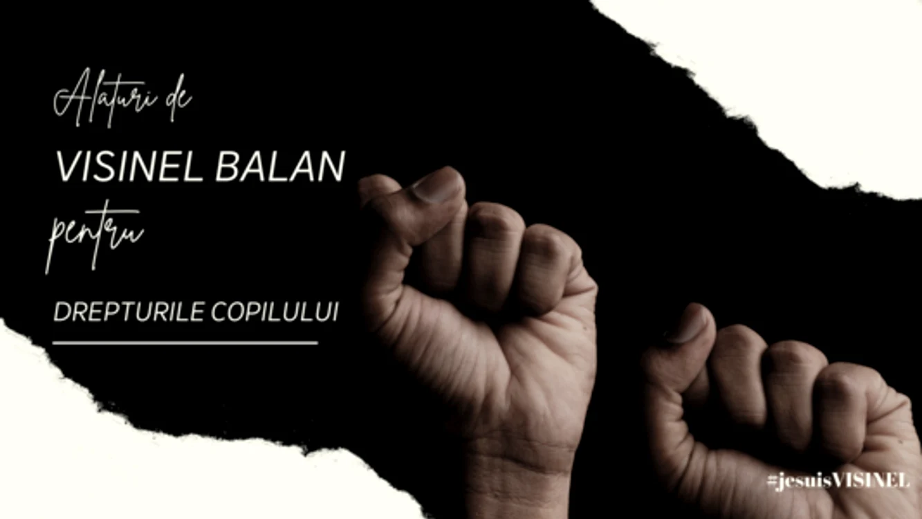 Tinerii instituționalizați îl sprijină pe Vișinel Balan FOTO Cosmin Olteanu