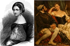 Regele Henric al II lea al Franței cu amanta lui, Diane De Poitiers, Ducesă de Valentinois Profimedia (2) jpg