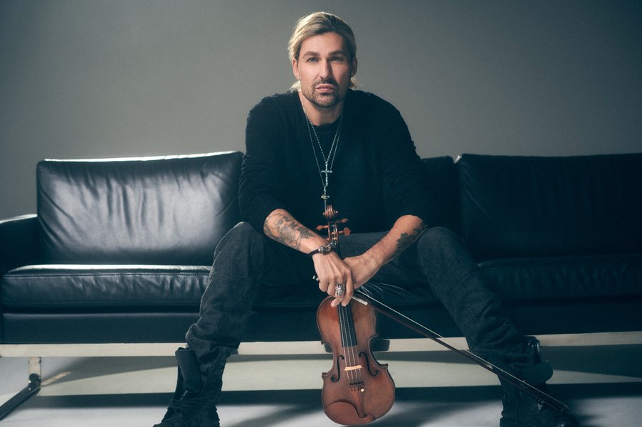 Cel mai rapid violonist din lume, conform Guinness Book, David Garrett cântă  la Timișoara VIDEO
