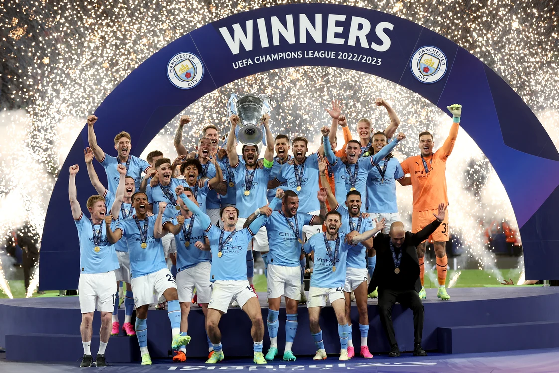 Manchester City a reușit o triplă istorică anul trecut 