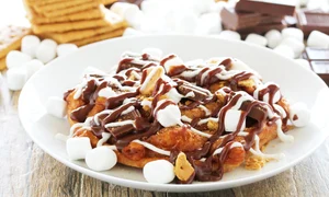 reteta cartofi prajiti la palnie cu fulgi de ciocolata si bezele jpeg