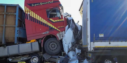 Accident rutier în regiunea rusă Ulianovsk Foto Twitter @KorshunovAlex