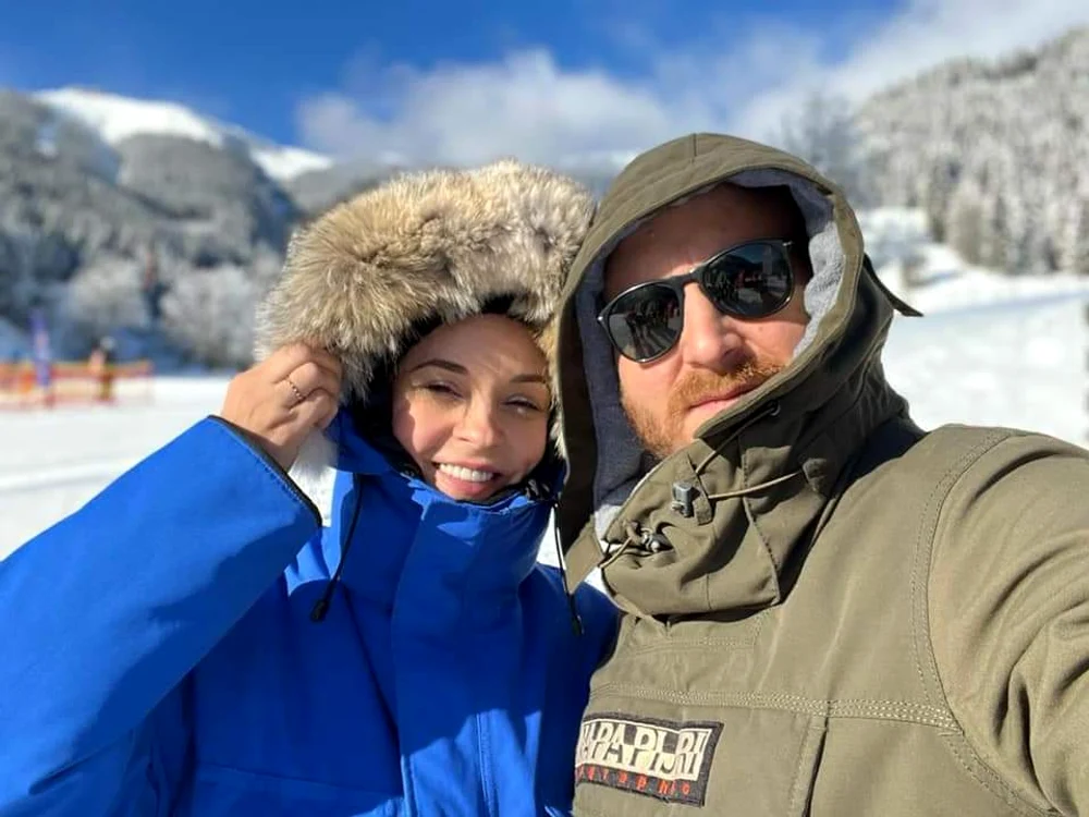 Andreea Marin, alături de iubitul ei, Adrian Brâncoveanu