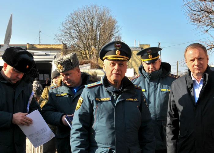  Alexander Chupriyan (centru). Foto: EPA-EFE