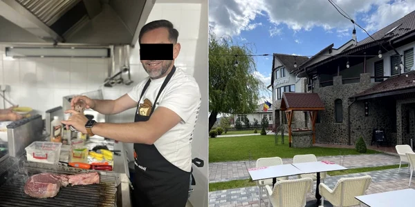 Patronul unui local din Bunești Vâlcea la un pas să fie linșat Foto Colaj jpg