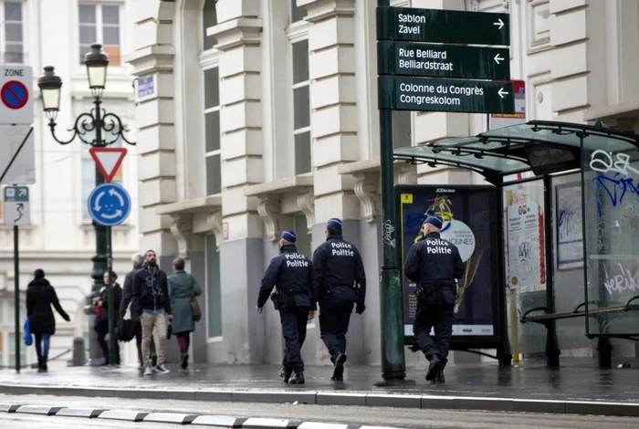 Operaţiunea antiteroristă din Belgia FOTO AP