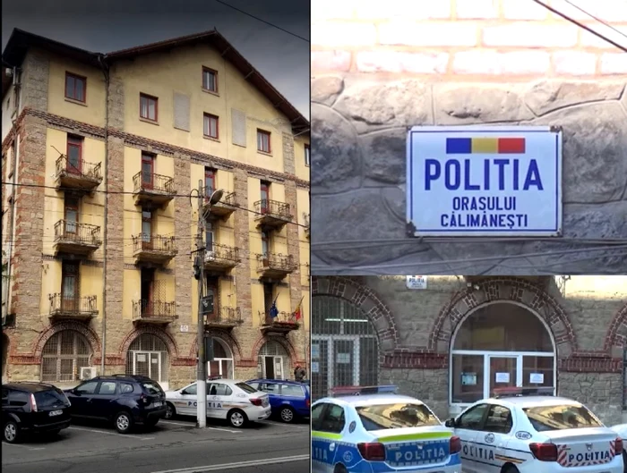 Sediul Poliţiei Călimăneşti - Vâlcea Foto colaj