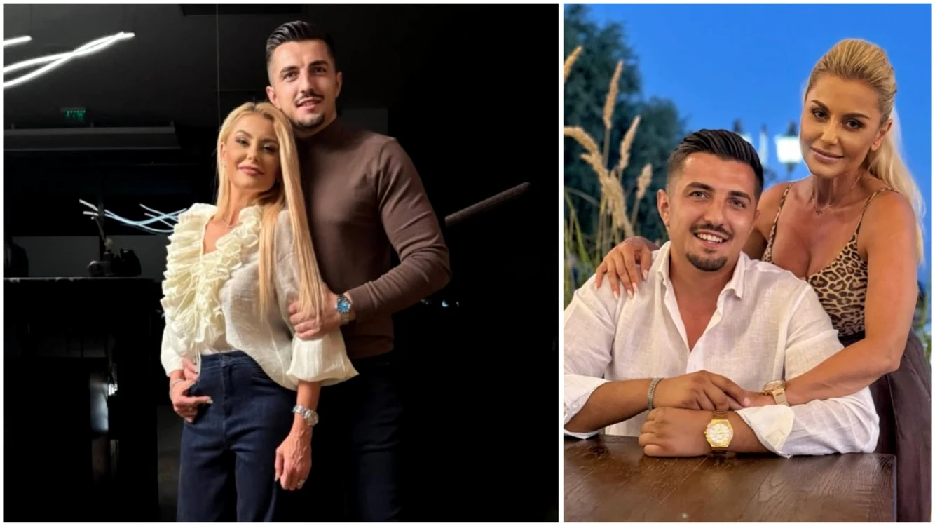 Emilia Ghinescu și iubitul ei, Viorel Neagoe.