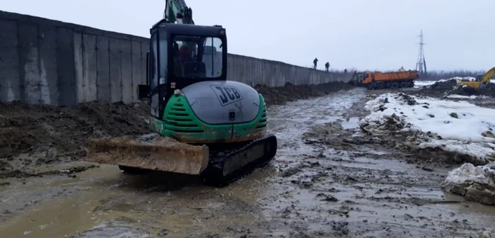 Inundaţii la Băbeni - Vâlcea ianuarie 2019 Foto Adevărul