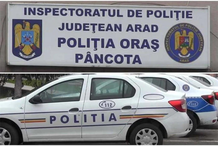 Sediul Poliţiei Pâncota. Foto: aradon.ro
