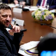 Volodimir Zelenski prânz de lucru la Casa Albă FOTO EPA EFE jpg