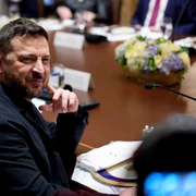 Volodimir Zelenski prânz de lucru la Casa Albă FOTO EPA EFE jpg