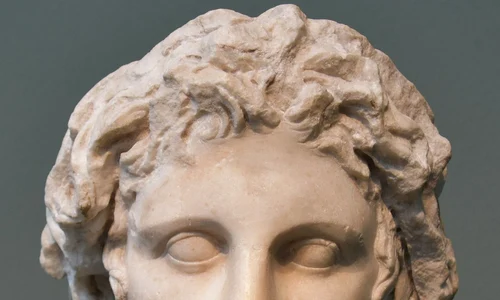 Alexandru cel Mare. Sculptură din sec. III î.Hr. (© Richard Mortel / Wikimedia Commons)