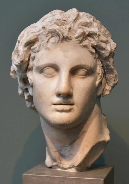 Alexandru cel Mare. Sculptură din sec. III î.Hr. (© Richard Mortel / Wikimedia Commons)
