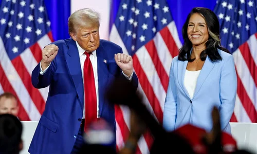 Donald Trump și Tulsi Gabbard/ FOTO: Getty Images