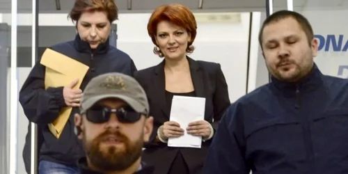 Lia Olguţa Vasilescu a fost reţinută de DNA Foto